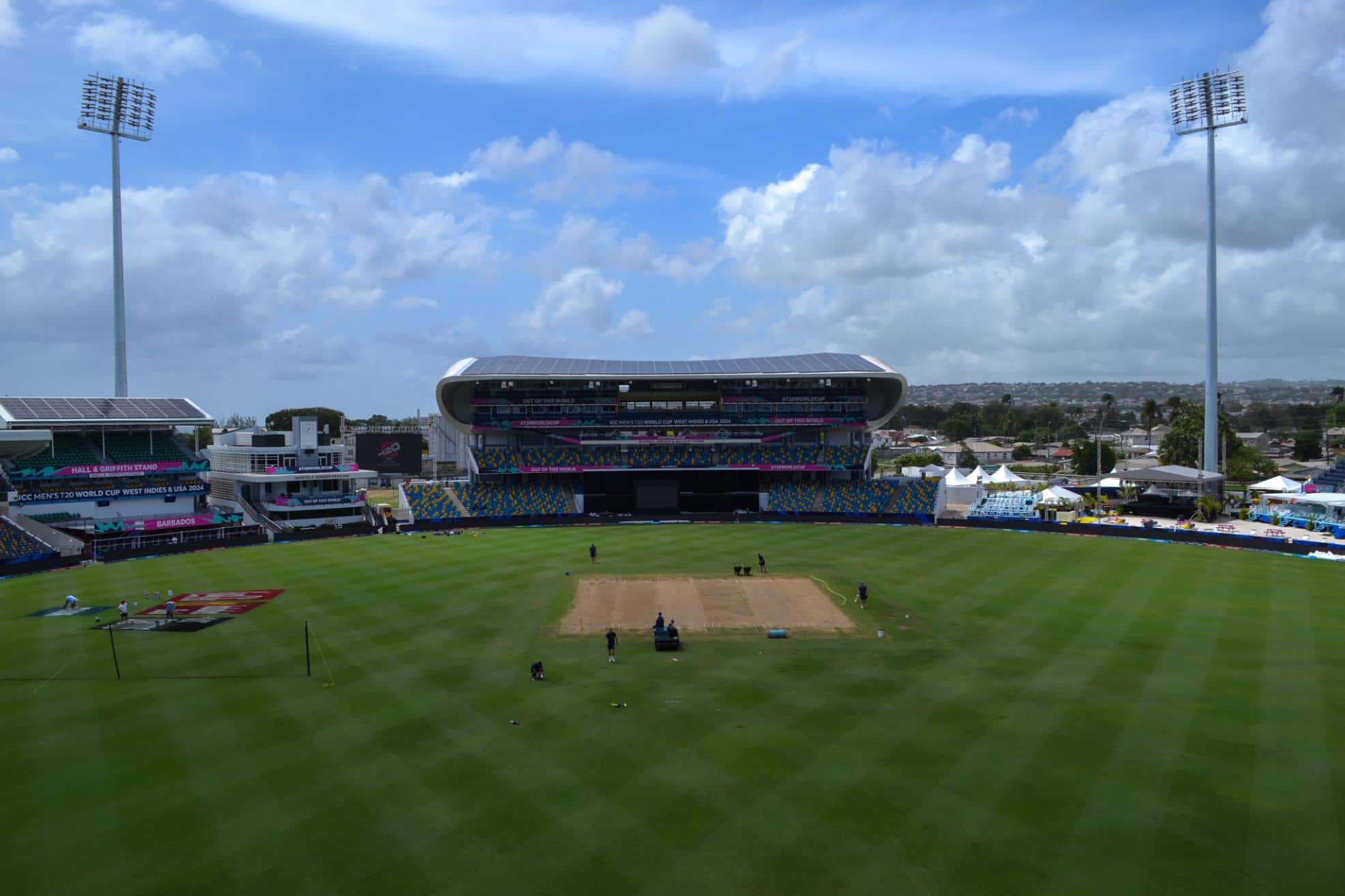 Kensington Oval Barbados Pitch Report For AUS Vs OMN T20 World Cup Match